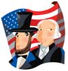 Presidents day graphic